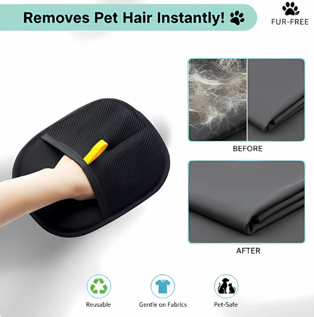 FurrLess premium pet hair removal brush