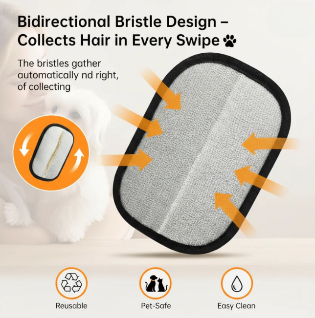 FurrLess premium pet hair removal brush